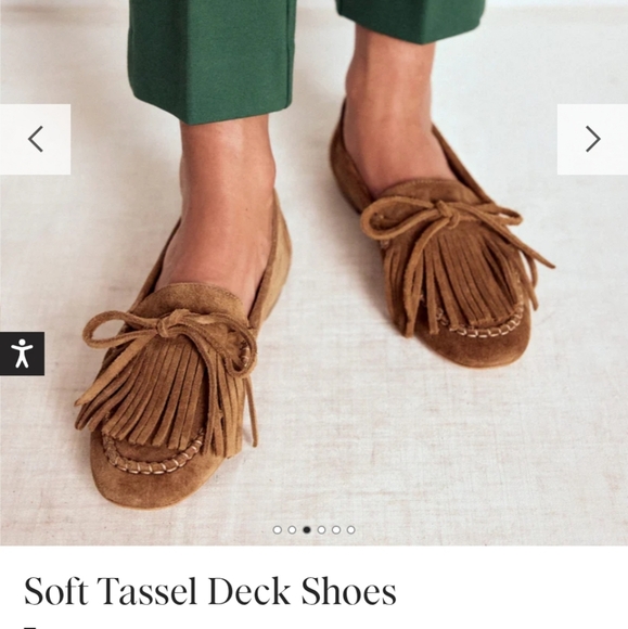 Boden Fringe Loafer - Picture 1 of 8